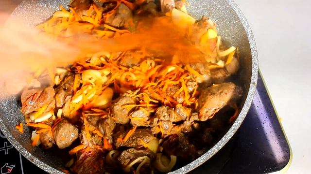 Ну, оОчень вкусная - Тушеная Капуста с Мясом и фасолью.