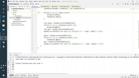 Java урок - 18.2.3 Коллекции. Отличия ArrayList от LinkedList