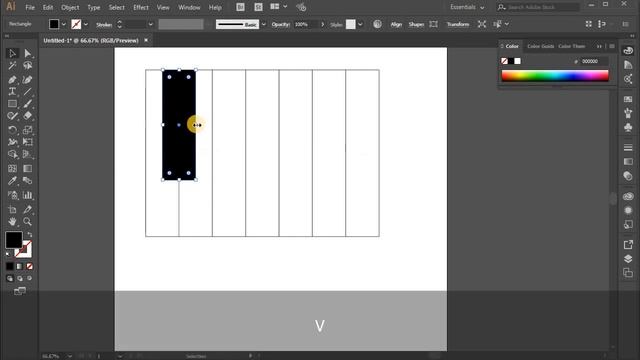 Piano Keyboard. Tutorial Adobe Illustrator CC for beginners смотреть онлайн