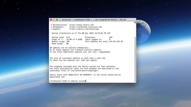 Настройка сервера Ubuntu 20.04 | Initial setup server | Для новичков смотреть онлайн
