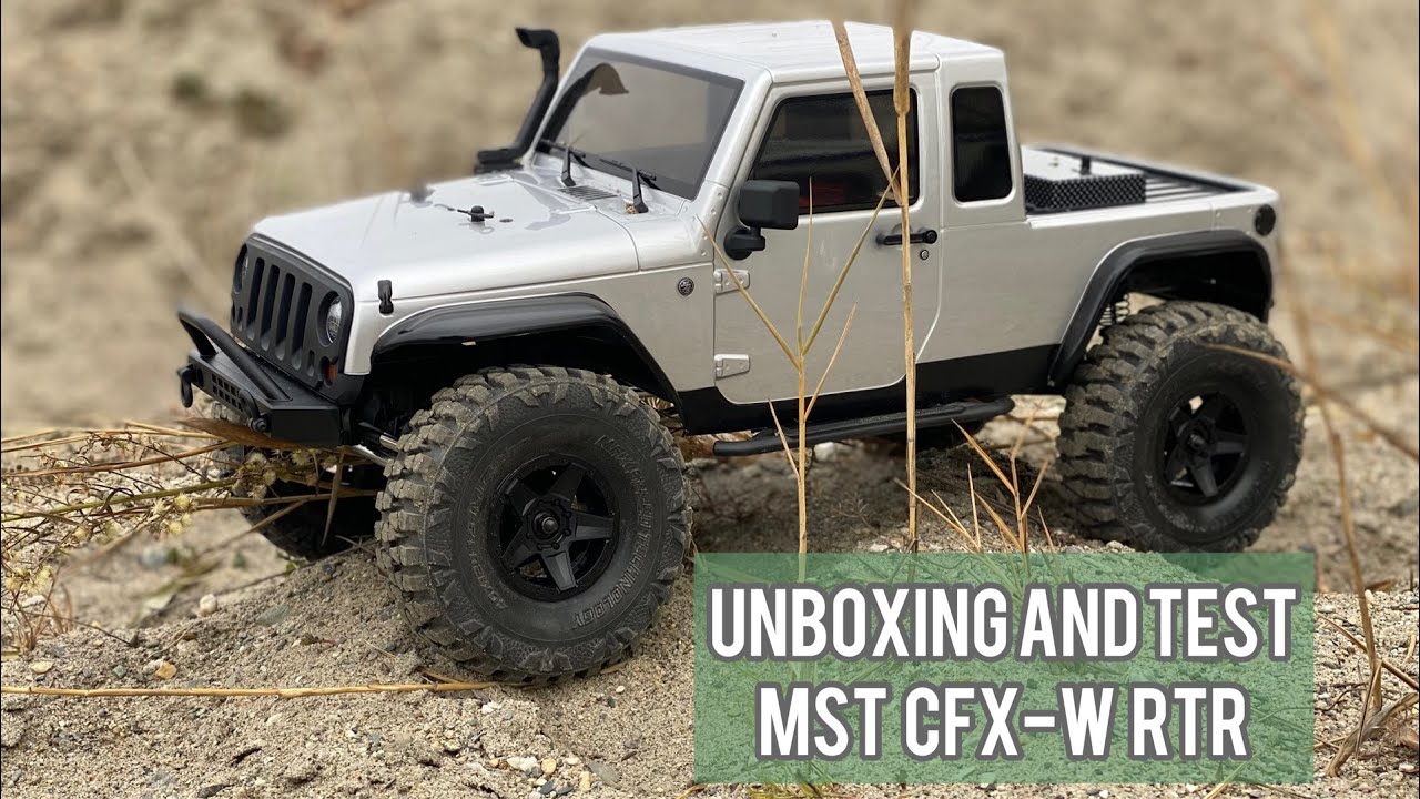 Unboxing MST CFX-W RTR JP1 - знакомство с ЛЕГЕНДОЙ! | MST J45C