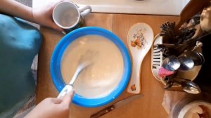 Блины из простокваши ( прокисшее молоко )