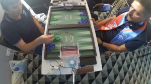 Федор Сахалин - Иван Даве. Чемпионат городов. Длинные нарды 4 партии.