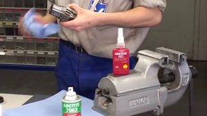 вклейка подшипника посредством продукта Loctite 603