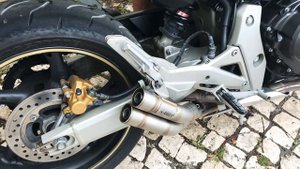 Honda CB600f Hornet 2008 - MIVV double gun exhaust