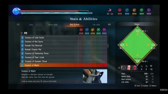 YAKUZA KIWAMI 2 all skills смотреть онлайн