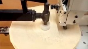 Специальная швейная машина для изготовления полировальных