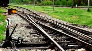 Ручной перекрёстный стрелочный перевод