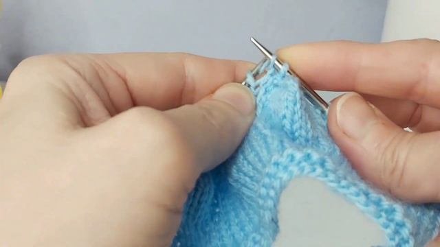 МК Котошапка спицами