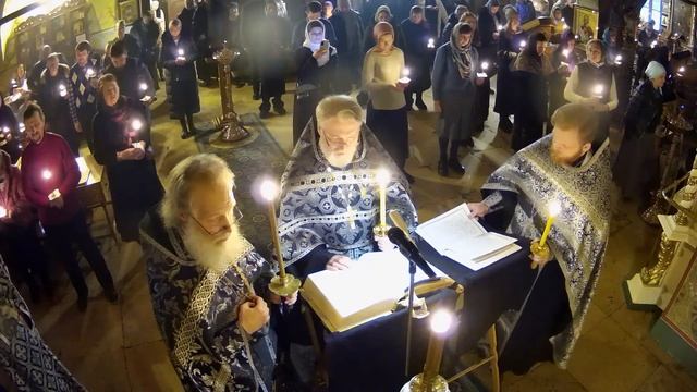 Пассия. Храм Успения в Путинках. 12.03.2023г. смотреть онлайн