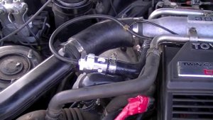 Toyota Supra MK3 Blow off valve sound.mov