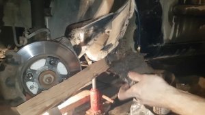 Вынимаем говнище из крыла Chevrolet Rezzo/Tacuma  (18+)