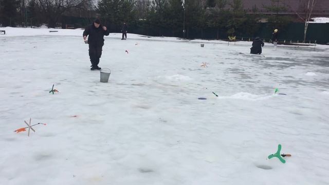 Ловля форели со льда. РК Фишка Липки. 25 марта 2023 г. смотреть онлайн