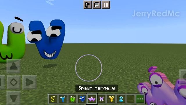 Alphabet Lore Merge in Minecraft PE смотреть онлайн