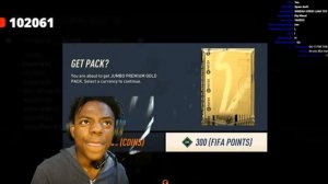 IShowSpeed packs Ronaldo FIFA 23