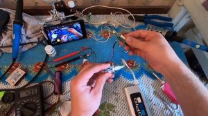 Тест индикатора заряда (spbkbs-10) и контроллера заряда (li-ion tp4056) + макетная плата