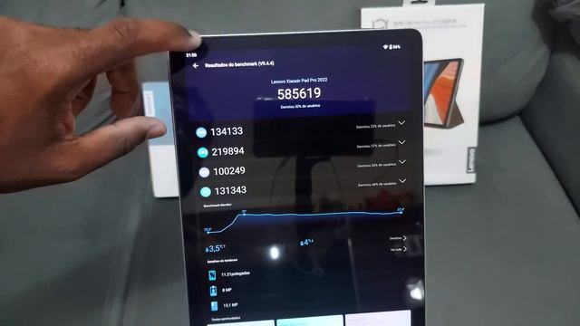 Lenovo Xiaoxin Pad Pro 2022 mediatek 1300t || Case 11.2" || Antutu||Caneta Goojodoq смотреть онлайн