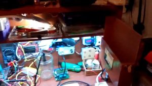 Рабочее место радиолюбителя