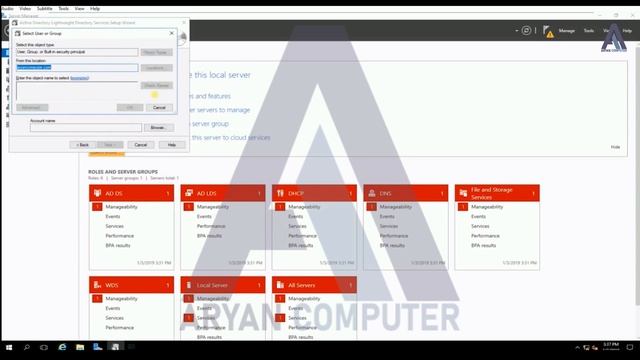 How to Setup Configuration LDAP on Windows Server 2019,LDAP Configuration on Windows Server 2019
