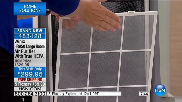 Winix HR950 Large Room Air Purifier with True HEPA смотреть онлайн