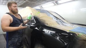 Лак Mipa CS 85, наносим и полируем