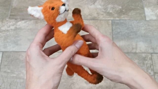 Teddy Fox Handmade Arttoy | Тедди Лис Ручная Работа