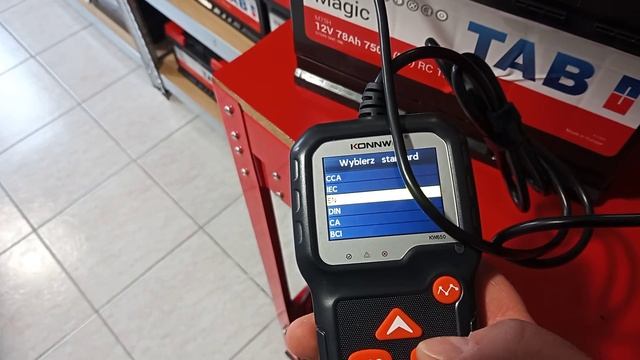 TEST Akumulatora Tab Magic 78Ah 750A P+ смотреть онлайн