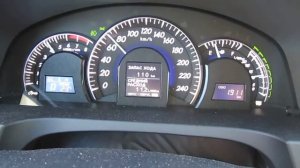 Разгон Toyota Camry V50 2,5 литра с 0 до 100 км/ч