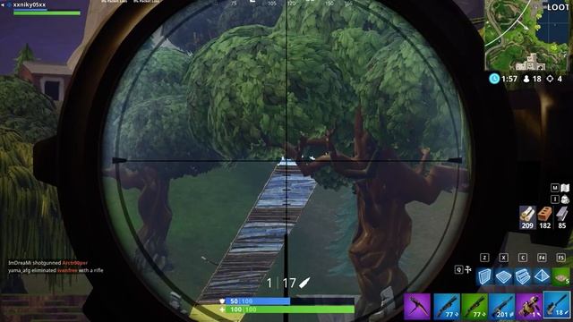 This Was Lit! - FORTNITE SNIPER KILL