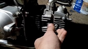 Положил движок на мопеде Альфа, треснул поршень