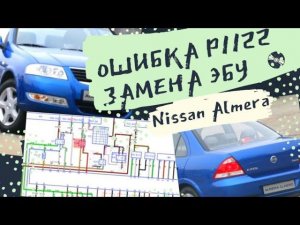 Привязка ЭБУ двигателя на Nissan Almera Classic. Устранение ошибки P1122.