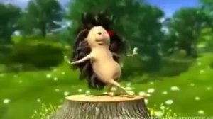 Супер ежик Танец Ежа Короткий мультик про Ежика