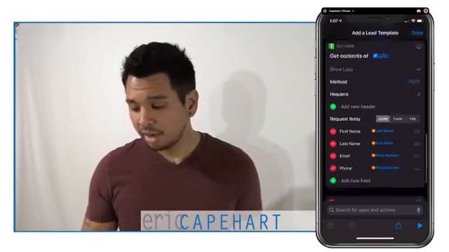 Adding a Lead to Your CRM Using Siri смотреть онлайн