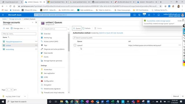 Creating Storage in Microsoft Azure Cloud смотреть онлайн