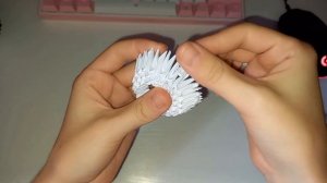 Panda Bear 3D Origami Tutorial part 1  ✧ Модульное оригами панда