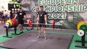 Качалин Андрей Строгий подъем на бицепс ДК 82,5 кг св 73,60 кг