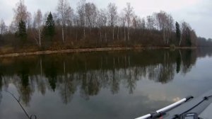 Рыбалка на Осуге с другом