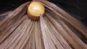 Перепрошивка волос кукле Барби. Новые волосы