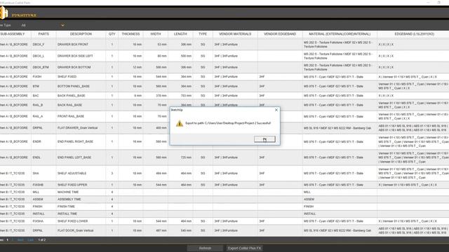Sketchup kitchen Export to Cutlist Plus FX for Manufacturing Projects смотреть онлайн