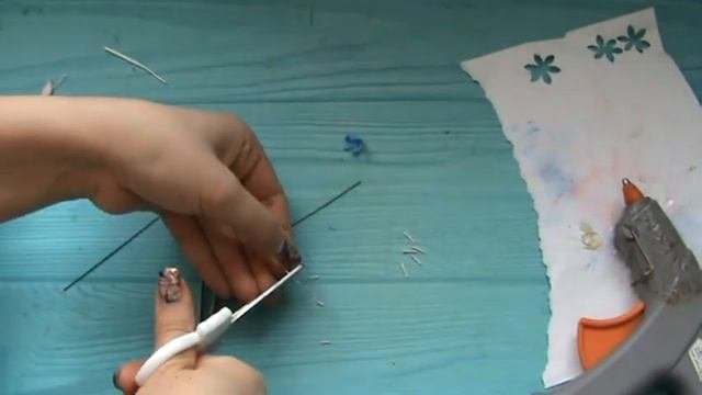 Пролеска из фоамирана без молда, шаблона, и выкройки/Foamiran Scrub / Foamiran Snowdrop / DIY