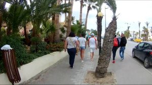 Прогулка от отеля Zodiac Hotel 4* в сторону Medina (Hammamet Yasmine )