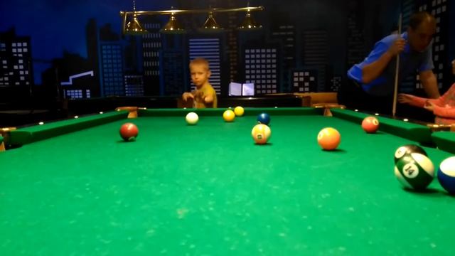 Мастер класс игры на бильярде.  Как правильно играть в пул.