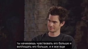 Интервью Тоби Магуаира,Тома Холланда и Эндрю Гарфилда на съёмочной площадке (русская озвучка)