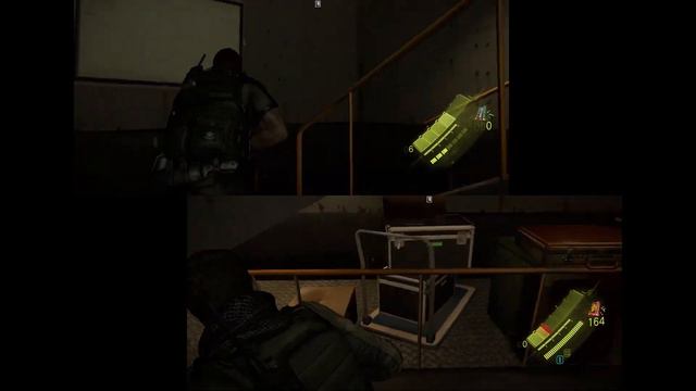 RESIDENT EVIL 6 Gameplay - Chris Story - Chapter 4 | 2 Player Split Screen | No Commentary