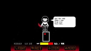 هذي المرة انا اللي يتنمر (undertale no more deals 1/2)