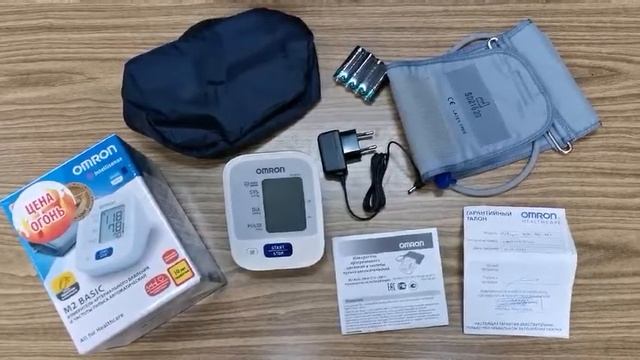 Распаковка — Тонометр Omron M2 Basic смотреть онлайн
