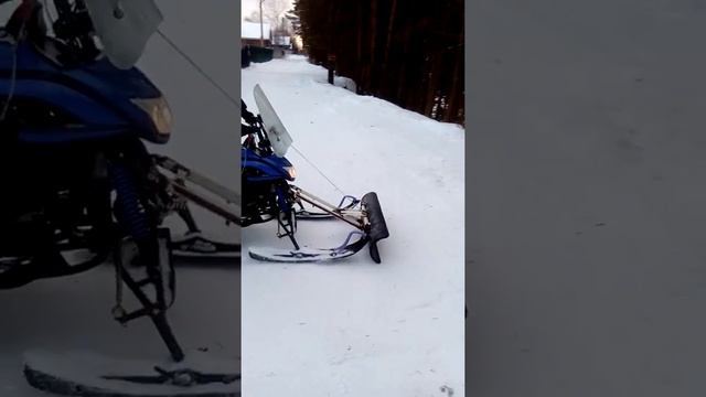 Динго т150 с отвалом. смотреть онлайн