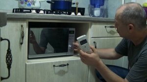 Дозиметр - радиометр Радекс 1706 и микроволновая печь.  Какой будет эффект?