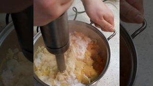 Кето пюре (из корня сельдерея?)