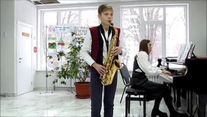 Джордж Гершвин. «Хлопай в такт».  Владимир Гущарин (саксофон)